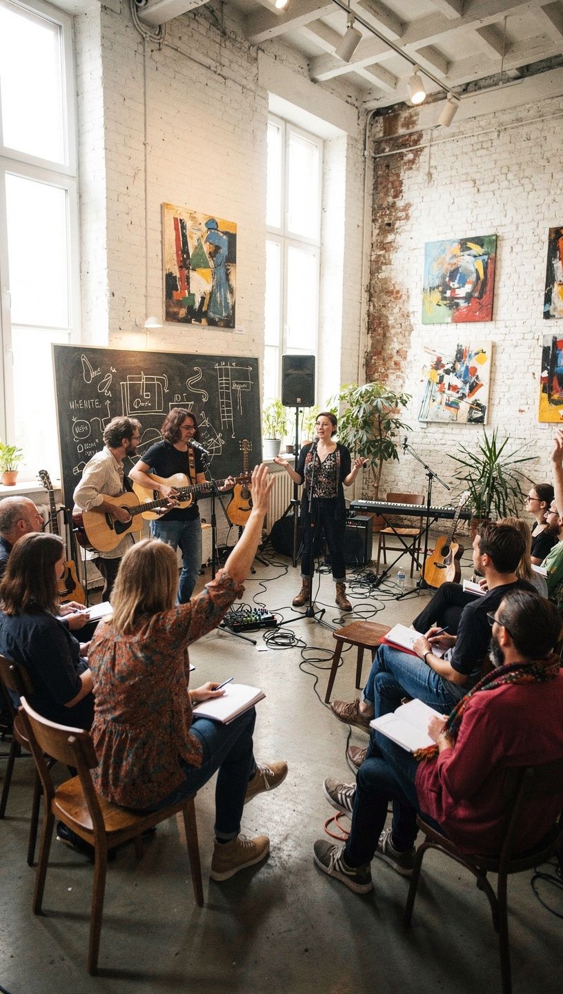 Professional team collaboration